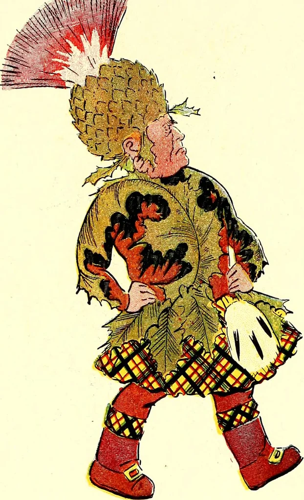 An illustration from Flower children; the little cousins of the field and garden, 1910, leaf 89