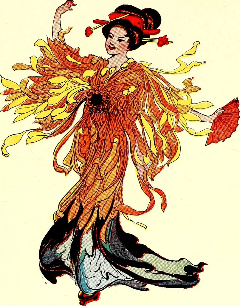 An illustration from Flower children; the little cousins of the field and garden, 1910, leaf 93