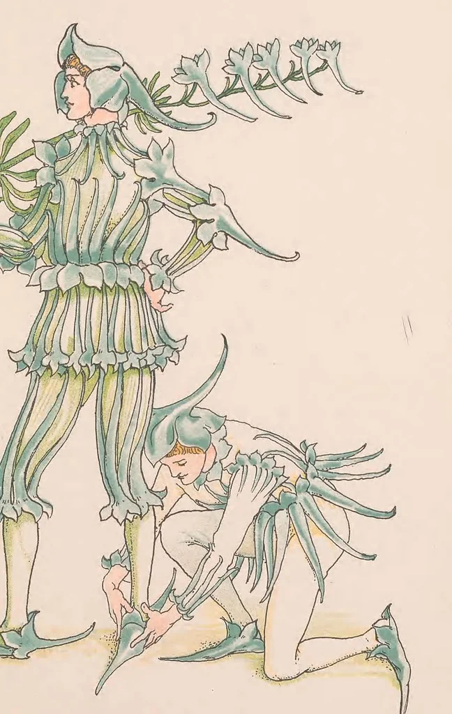 An illustration from Flowers from Shakespeare's garden : a posy from the plays, 1909, leaf 37