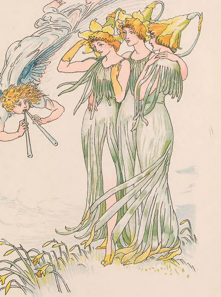 An illustration from Flowers from Shakespeare's garden : a posy from the plays, 1909, leaf 7