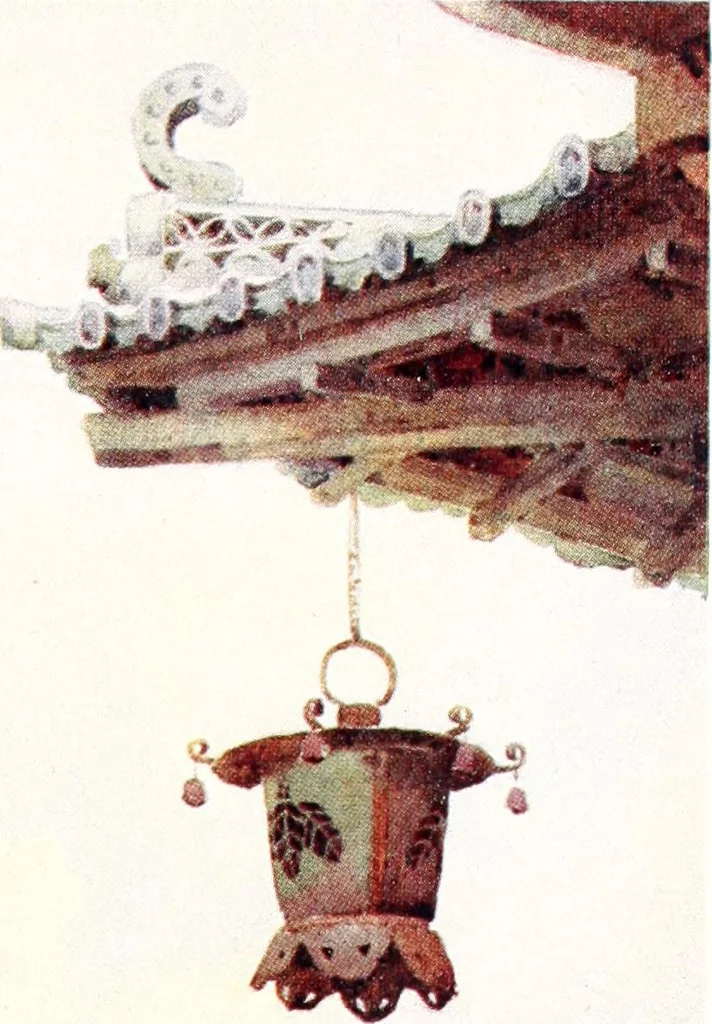 An illustration from The flowers and gardens of Japan, 1908, leaf 180