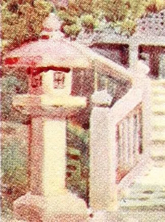 An illustration from The flowers and gardens of Japan, 1908, leaf 217
