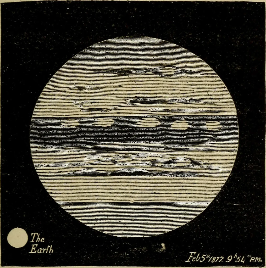 An illustration from Flowers of the sky, 1879, leaf 213