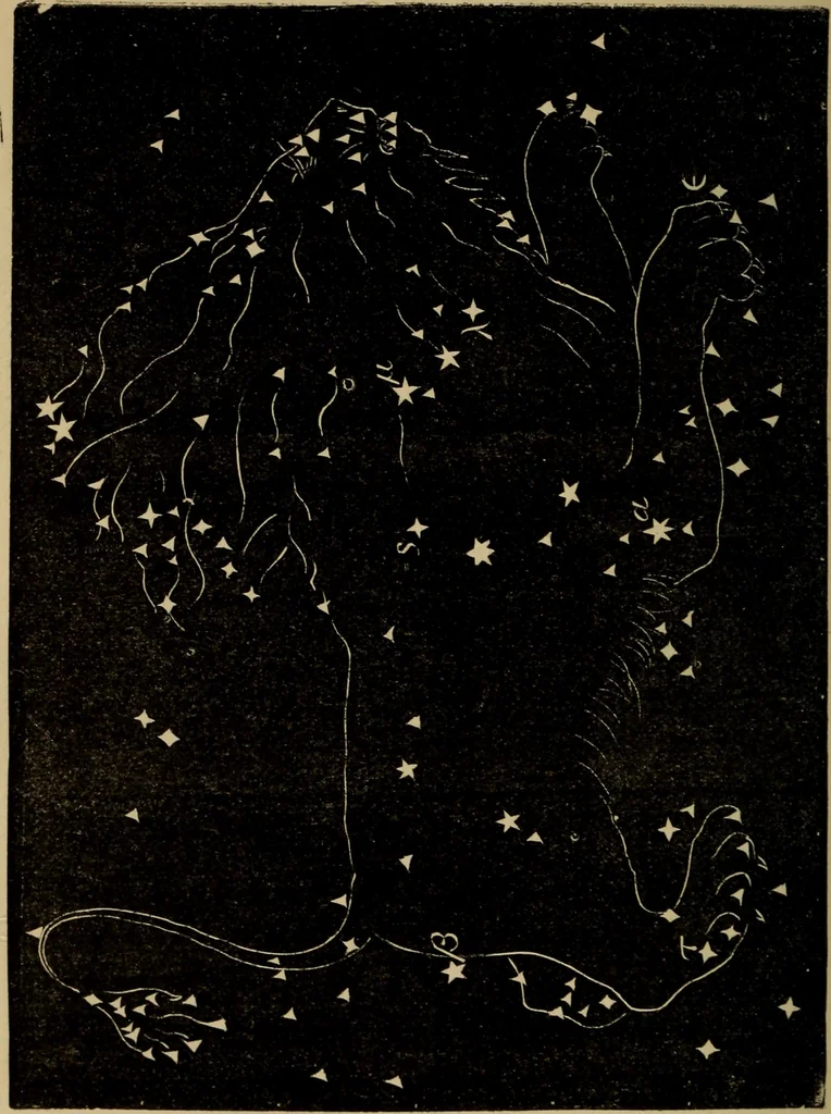 An illustration from Flowers of the sky, 1879, leaf 266