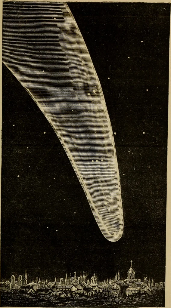 An illustration from Flowers of the sky, 1879, leaf 37