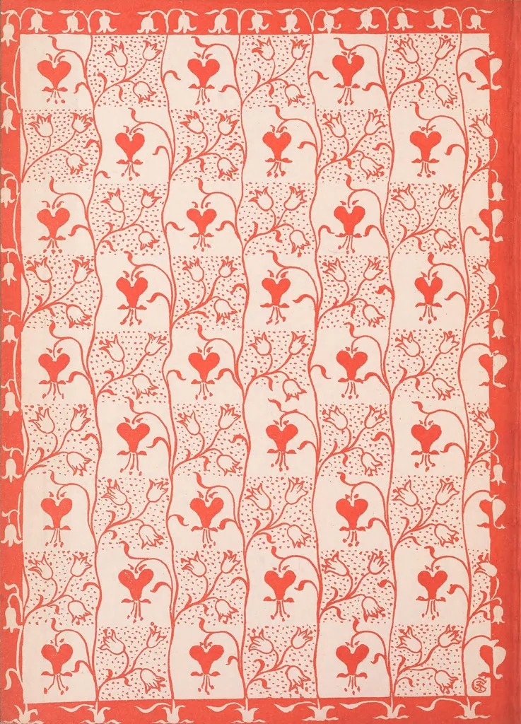 An illustration from A flower wedding : described by two wallflowers, 1905, leaf 2