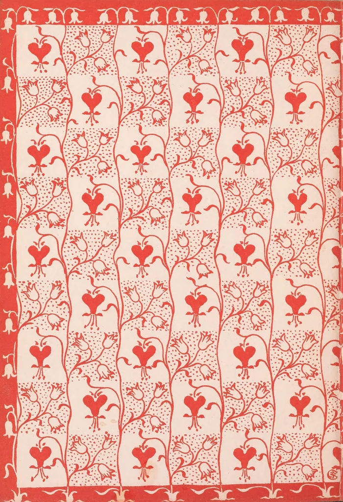 An illustration from A flower wedding : described by two wallflowers, 1905, leaf 46