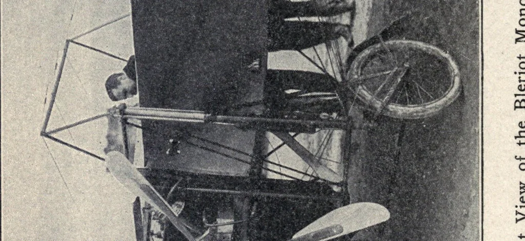 An illustration from Flying machines: construction and operation; a practical book which shows, in illustrations, working plans and text, how to build and navigate the modern airship, 1910, leaf 64