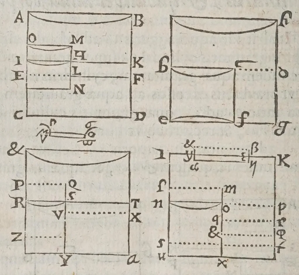 An illustration from F. Marini Mersenni ... Cogitata physico mathematica : in quibus tam naturae quàm artis effectus admirandi certissimis demonstrationibus explicantur, 1644, leaf 270