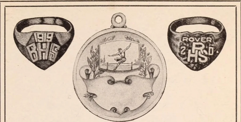 An illustration from Fogerty's directory of the jewelry and kindred trades in the United States., 1877, leaf 39