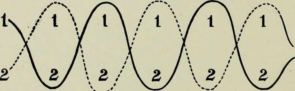 An illustration from Folk dances and games, 1909, leaf 77