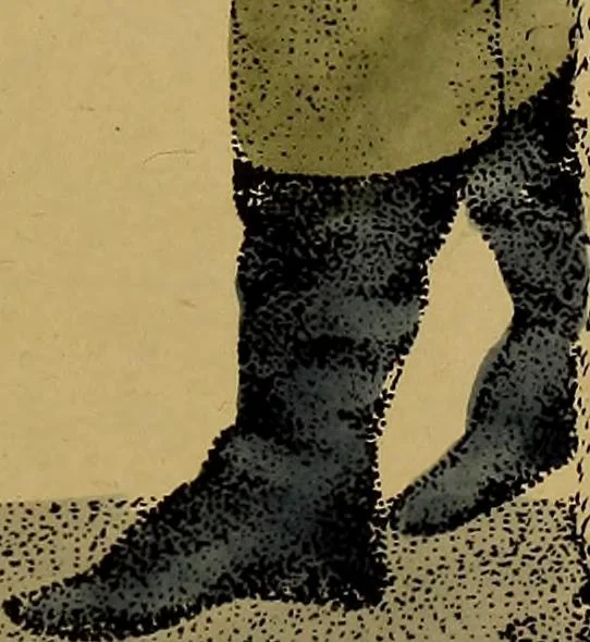 An illustration from The follies & fashions of our grandfathers (1807) Embellished with thirty-seven whole-page plates including ladies' and gentlemen's dress ... sporting and coaching scenes ... fanciful prints, portraits of celebrities, etc., 1886, leaf 54