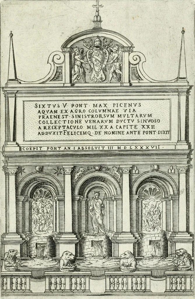 An illustration from Fontane diuerse [graphic] : che si uedano nel'alma città di Roma et altre parte d'Italia, 1617, leaf 16