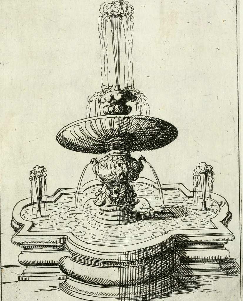 An illustration from Fontane diuerse [graphic] : che si uedano nel'alma città di Roma et altre parte d'Italia, 1617, leaf 20