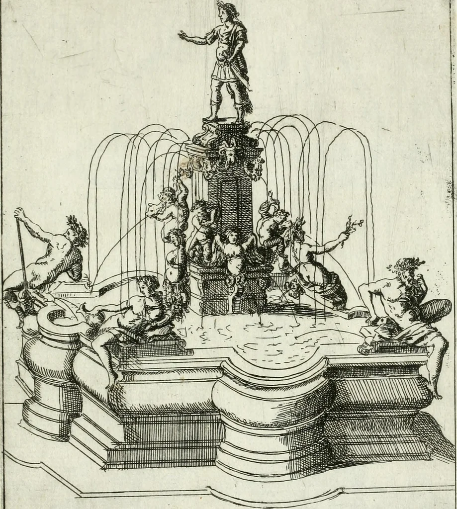An illustration from Fontane diuerse [graphic] : che si uedano nel'alma città di Roma et altre parte d'Italia, 1617, leaf 26