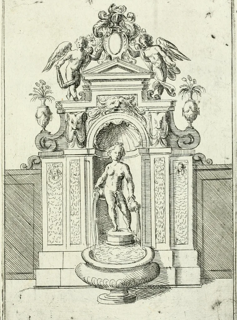 An illustration from Fontane diuerse [graphic] : che si uedano nel'alma città di Roma et altre parte d'Italia, 1617, leaf 30