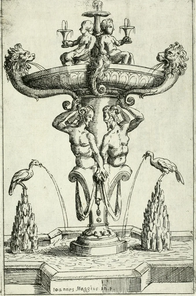An illustration from Fontane diuerse [graphic] : che si uedano nel'alma città di Roma et altre parte d'Italia, 1617, leaf 32
