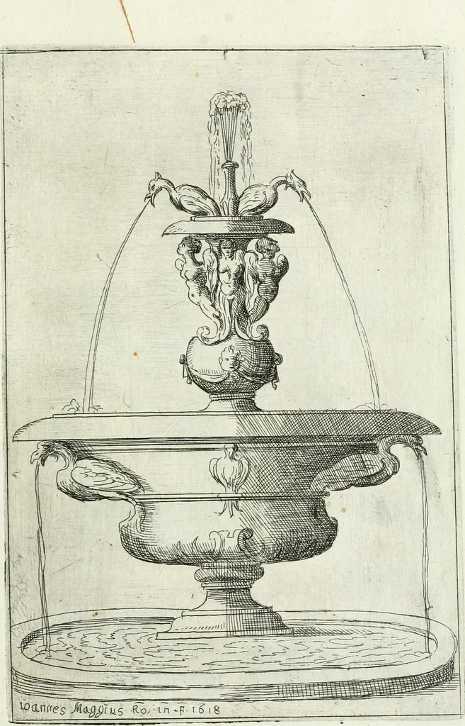 An illustration from Fontane diuerse [graphic] : che si uedano nel'alma città di Roma et altre parte d'Italia, 1617, leaf 40