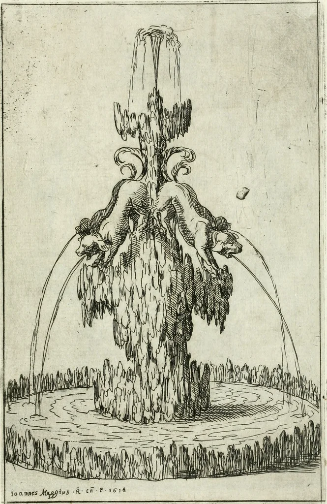 An illustration from Fontane diuerse [graphic] : che si uedano nel'alma città di Roma et altre parte d'Italia, 1617, leaf 44