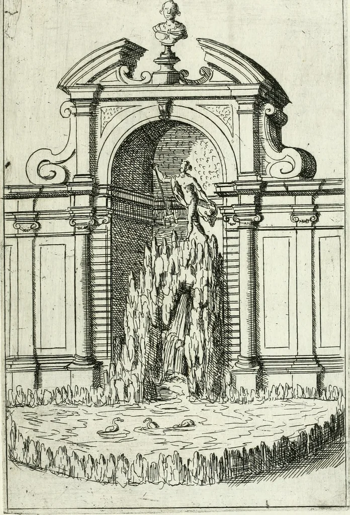 An illustration from Fontane diuerse [graphic] : che si uedano nel'alma città di Roma et altre parte d'Italia, 1617, leaf 56