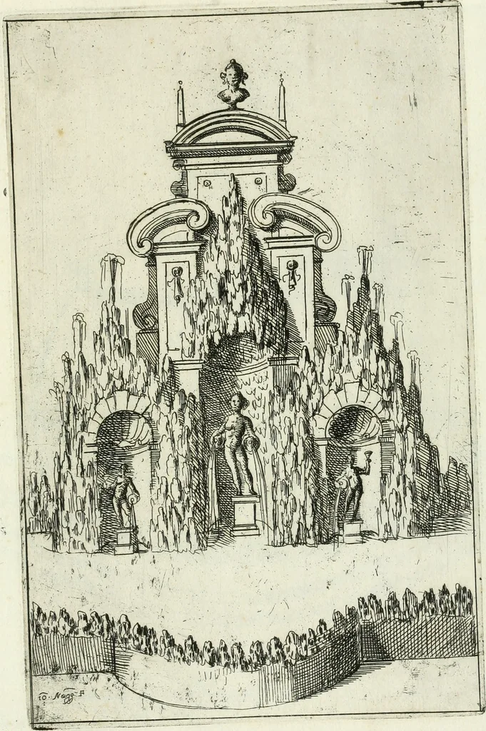 An illustration from Fontane diuerse [graphic] : che si uedano nel'alma città di Roma et altre parte d'Italia, 1617, leaf 58