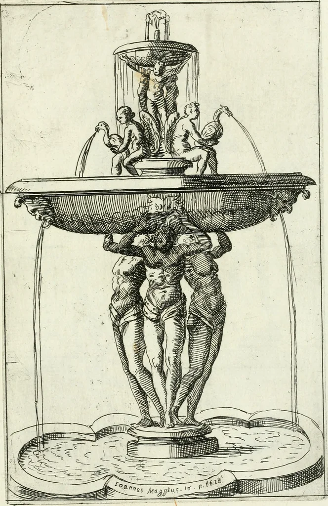 An illustration from Fontane diuerse [graphic] : che si uedano nel'alma città di Roma et altre parte d'Italia, 1617, leaf 66