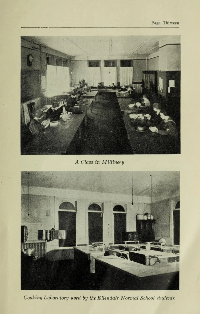An illustration from Food and clothing problems, 1920, leaf 13