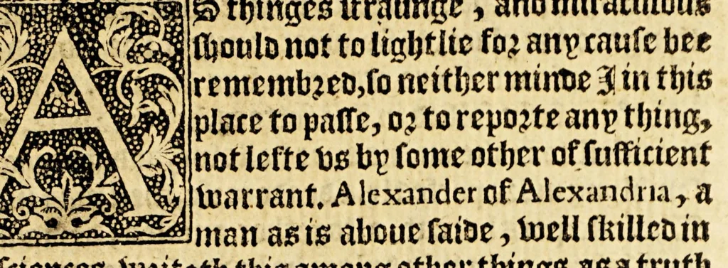 An illustration from The foreste or Collection of histories, no lesse profitable, then pleasant and necessarie,, 1571, leaf 167