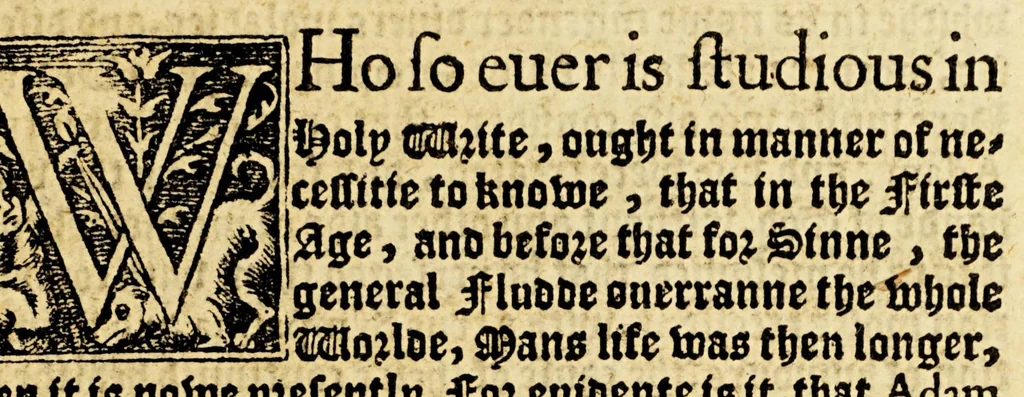 An illustration from The foreste or Collection of histories, no lesse profitable, then pleasant and necessarie,, 1571, leaf 19