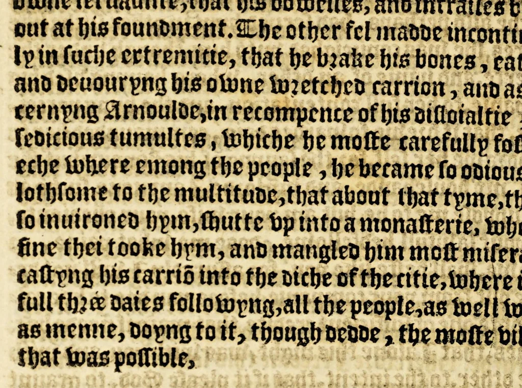 An illustration from The foreste or Collection of histories, no lesse profitable, then pleasant and necessarie,, 1571, leaf 294