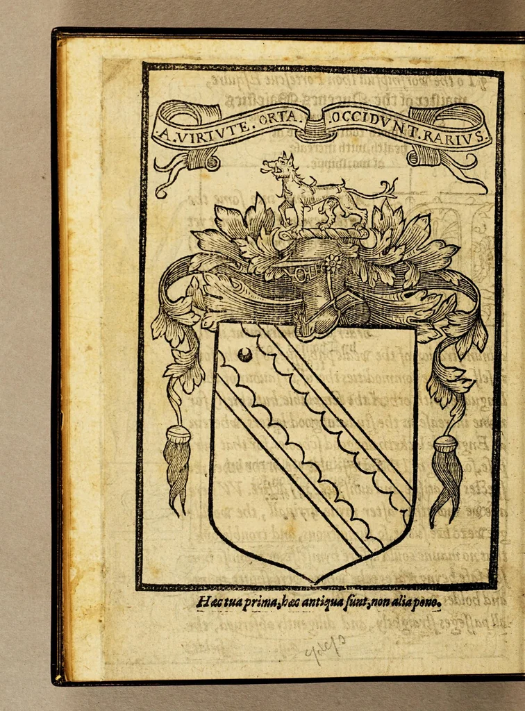 An illustration from The foreste or Collection of histories, no lesse profitable, then pleasant and necessarie,, 1571, leaf 8