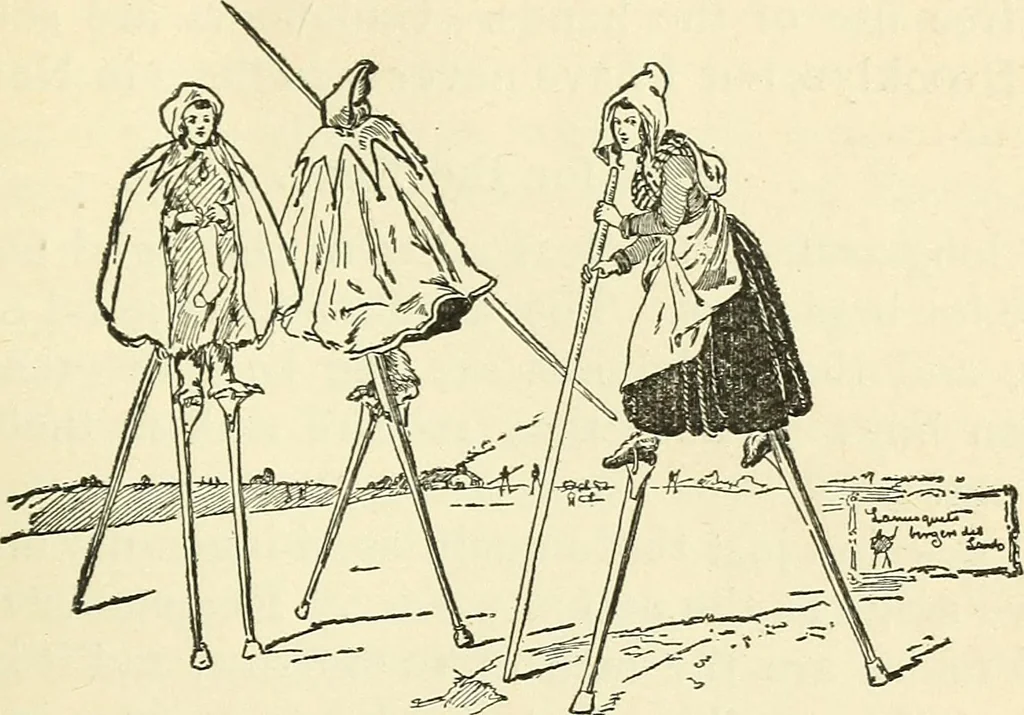 An illustration from For playground, field, and forest; the outdoor handy book, 1900, leaf 128