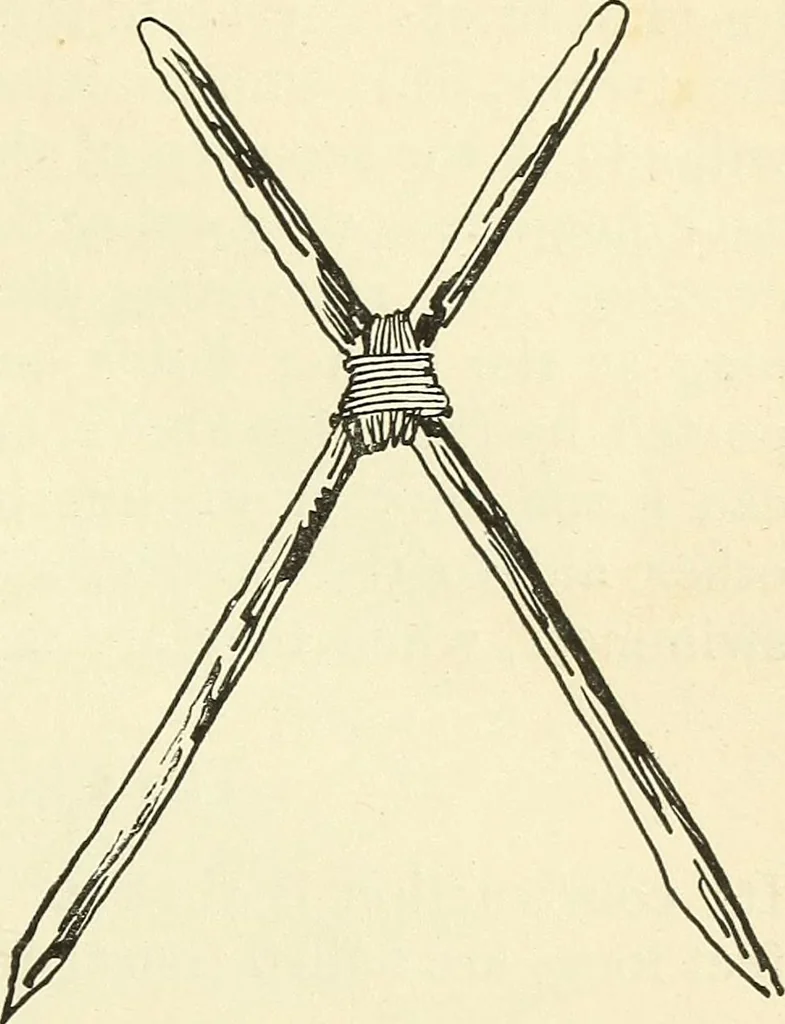 An illustration from For playground, field, and forest; the outdoor handy book, 1900, leaf 300