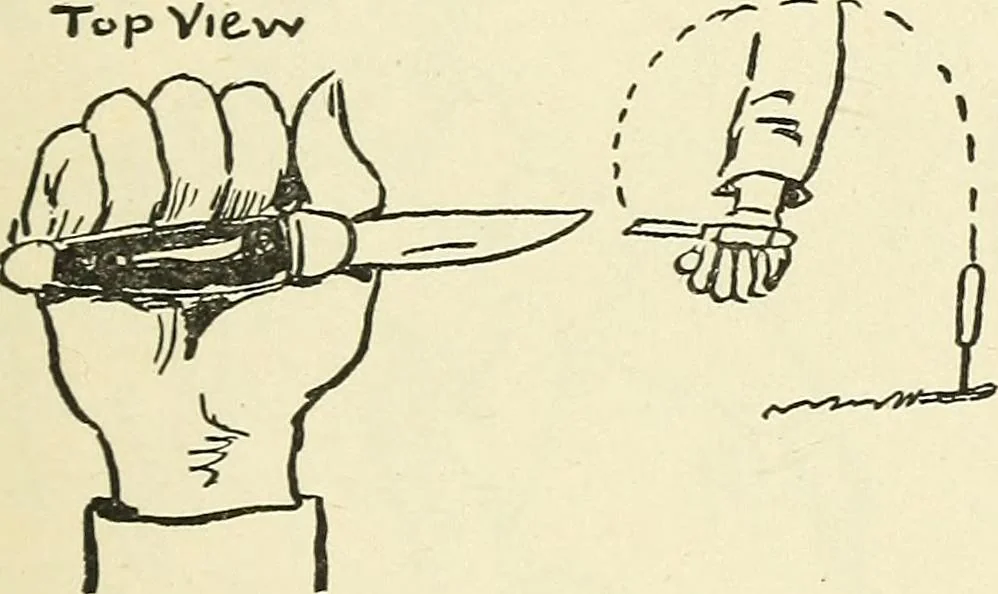 An illustration from For playground, field, and forest; the outdoor handy book, 1900, leaf 378