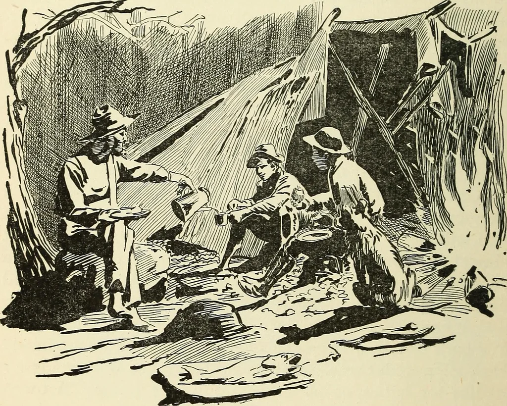 An illustration from For playground, field, and forest; the outdoor handy book, 1900, leaf 409