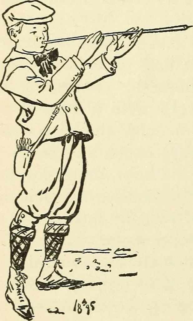 An illustration from For playground, field, and forest; the outdoor handy book, 1900, leaf 423