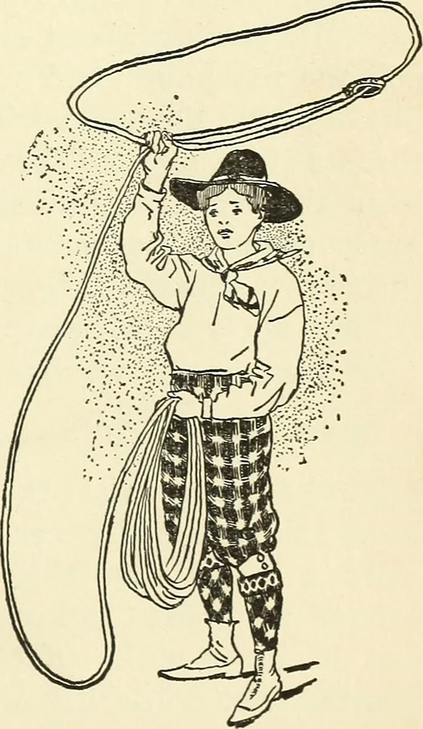 An illustration from For playground, field, and forest; the outdoor handy book, 1900, leaf 430
