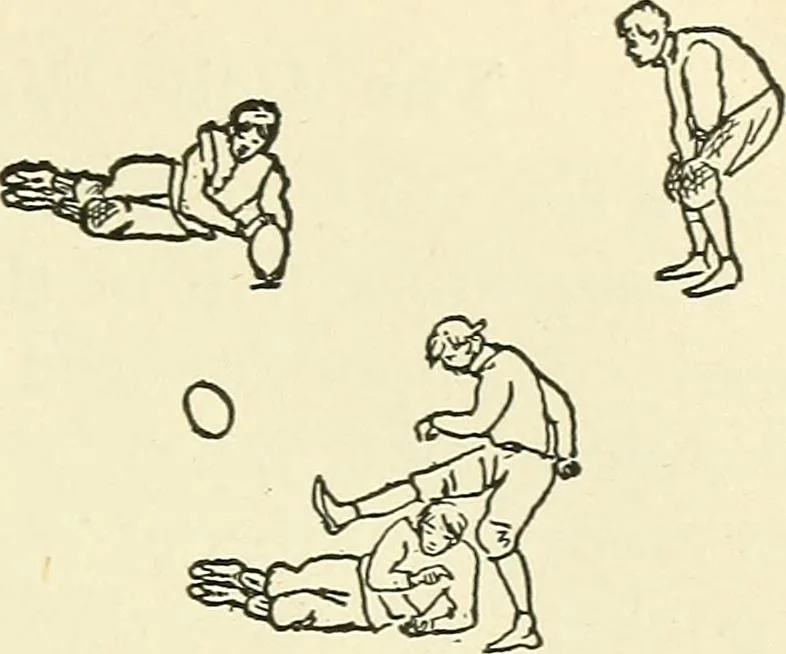 An illustration from For playground, field, and forest; the outdoor handy book, 1900, leaf 456