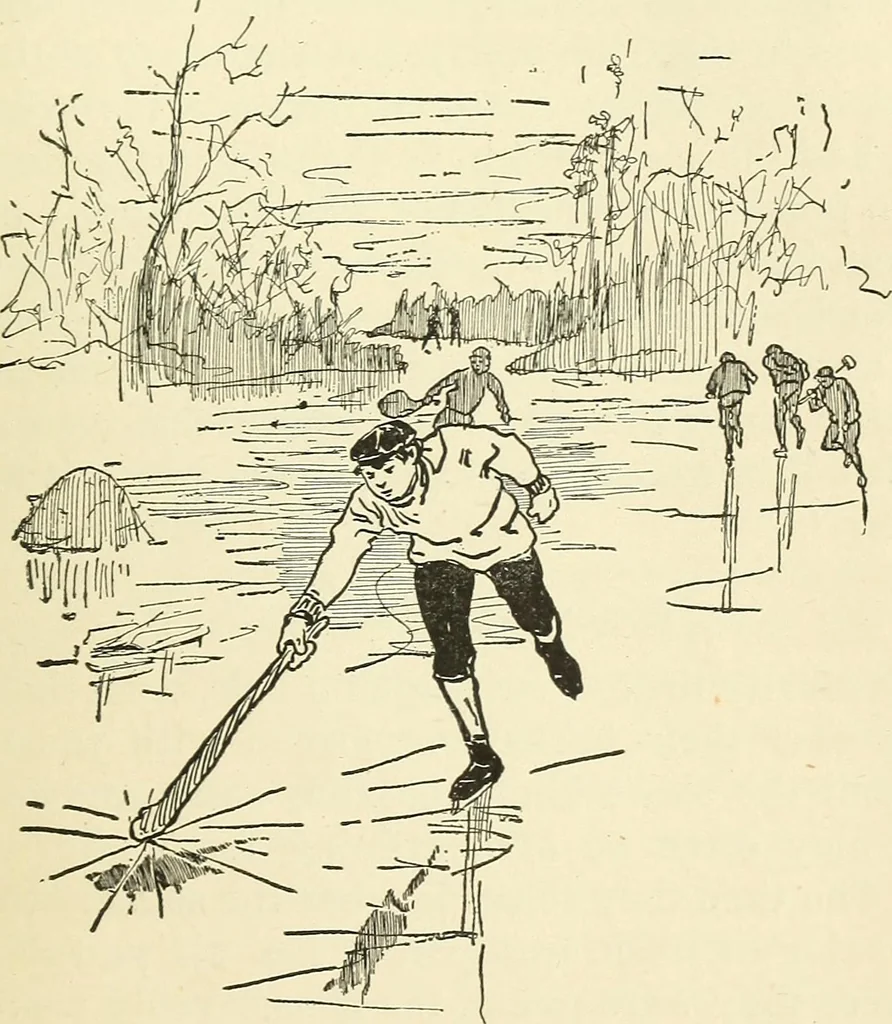 An illustration from For playground, field, and forest; the outdoor handy book, 1900, leaf 498