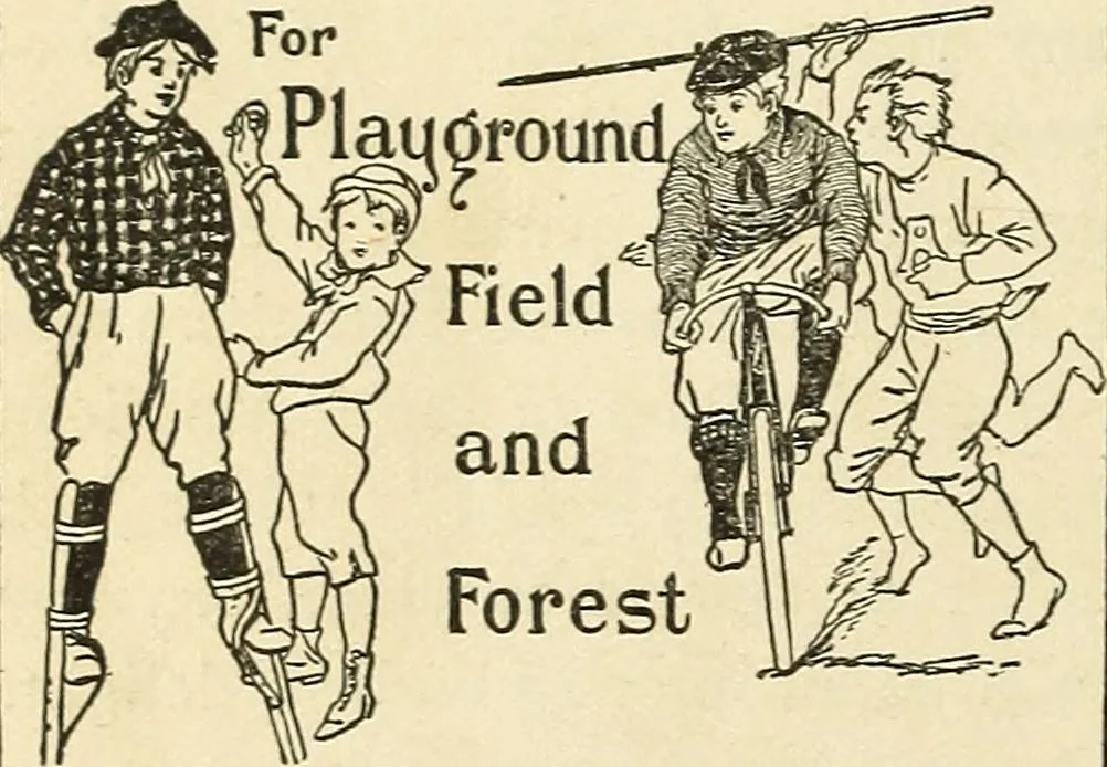 An illustration from For playground, field, and forest; the outdoor handy book, 1900, leaf 525