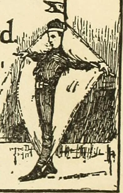 An illustration from For playground, field, and forest; the outdoor handy book, 1900, leaf 526