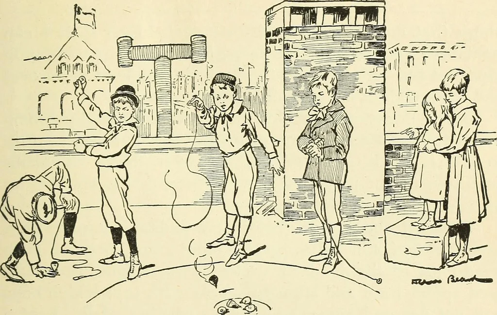 An illustration from For playground, field, and forest; the outdoor handy book, 1900, leaf 58