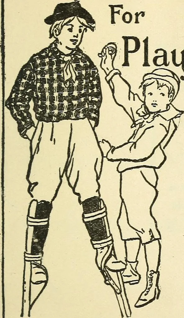 An illustration from For playground, field, and forest; the outdoor handy book, 1900, leaf 8