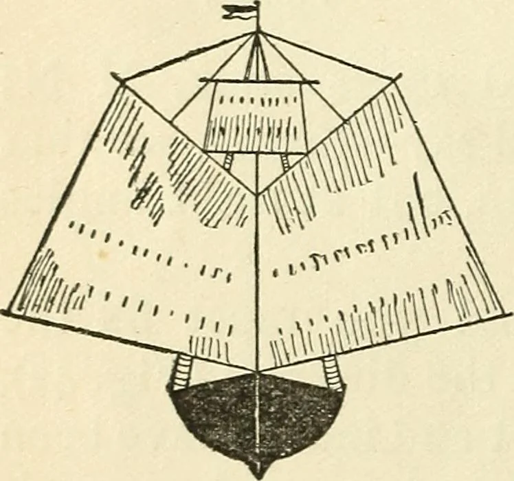 An illustration from For playground, field, and forest; the outdoor handy book, 1900, leaf 93