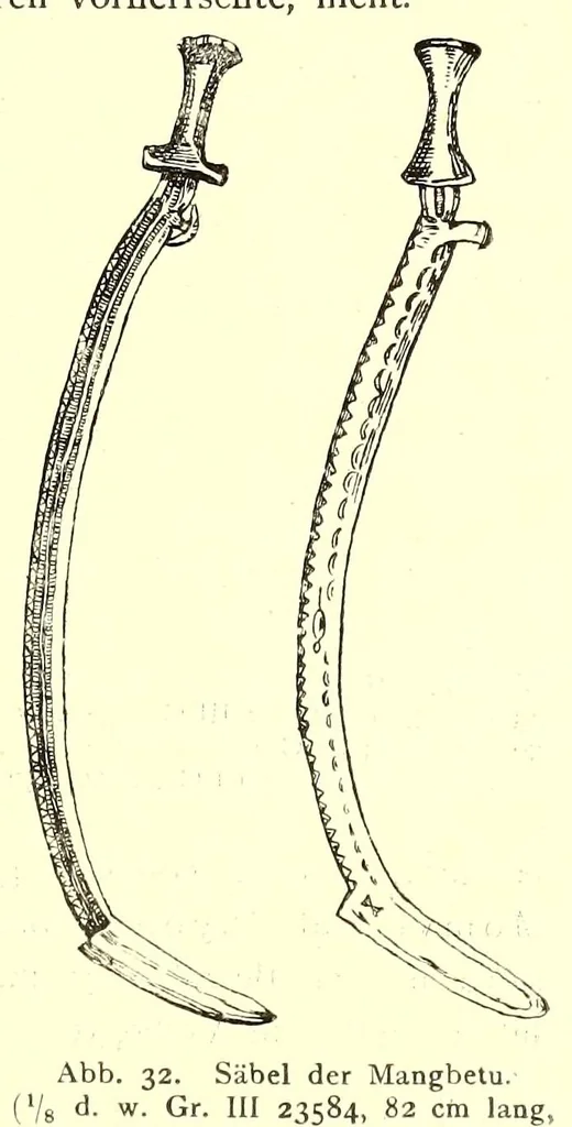 An illustration from Forschungen im Nil-Kongo-Zwischengebiet, 1911, leaf 163