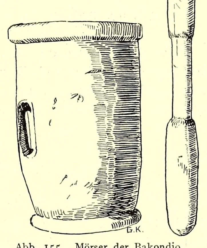 An illustration from Forschungen im Nil-Kongo-Zwischengebiet, 1911, leaf 411