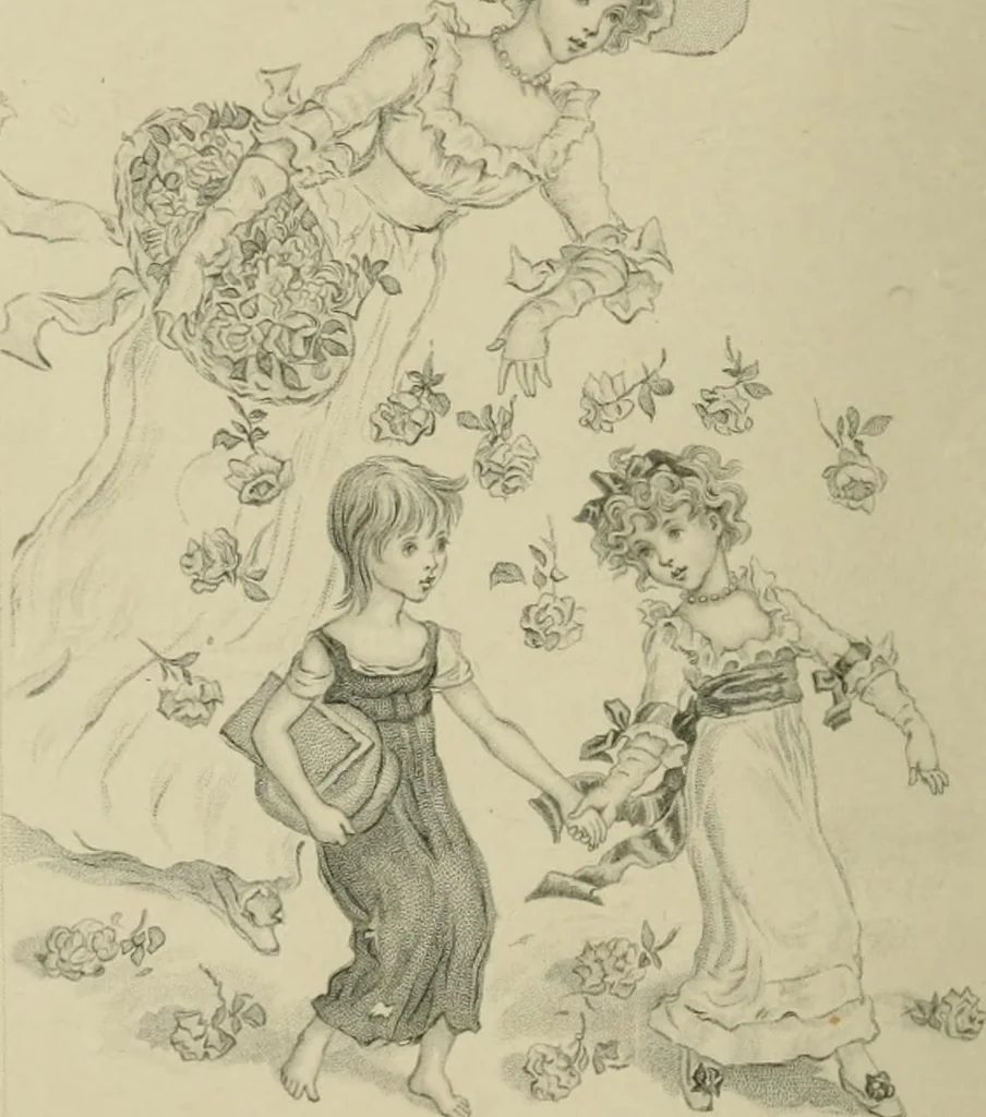 An illustration from Fors clavigera : letters to the workmen and labourers of Great Britain, 1896, leaf 494