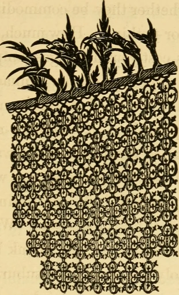 An illustration from Fors clavigera. Letters to the workmen and labourers of Great Britain, 1871, leaf 42