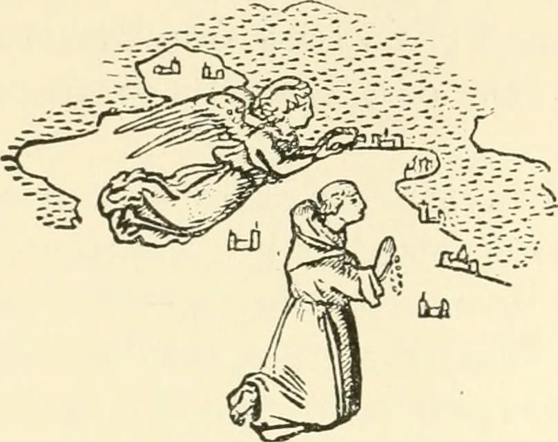 An illustration from Fors clavigera : letters to the workmen and labourers of Great Britain, 1894, leaf 307