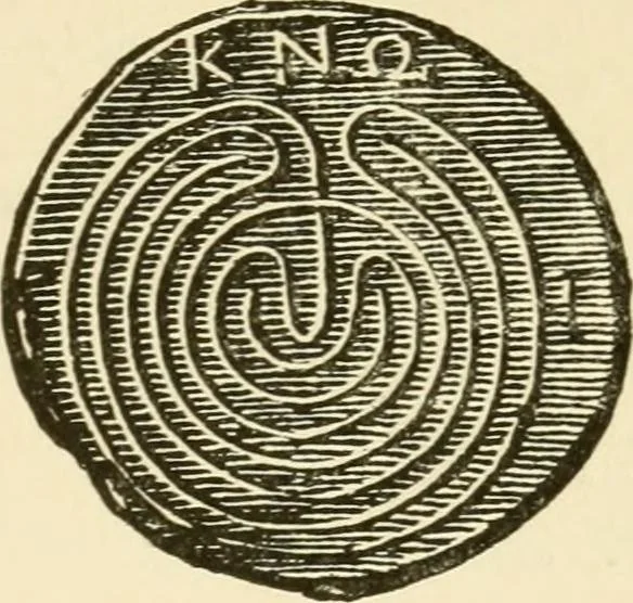 An illustration from Fors clavigera : letters to the workmen and labourers of Great Britain, 1894, leaf 318